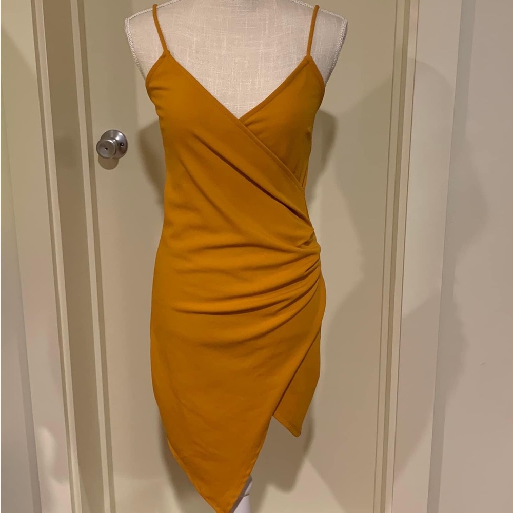 Beautiful mustard dress